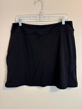 Athleta Black Skort Size Large Athletic Tennis Golf Skirt